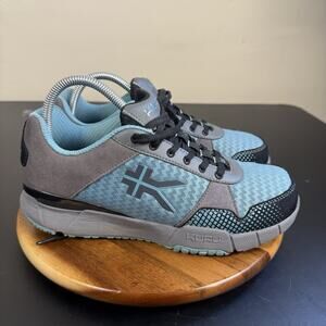 KURU Quantum Blue Gray Shoes Sneakers Comfort Womens Size 8.5 Wide